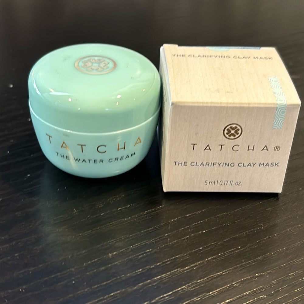 New Tatcha Clarifying Clay mask and Wqter Cream